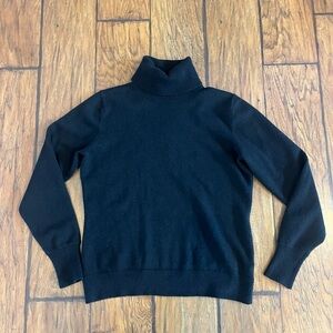 Banana Republic Women’s Classic Black Turtleneck Sweater